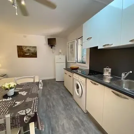 Apartmán Studio Climatise Proche Plage Avec Terrasse, Bbq, Parking Securise Et Equipements Inclus - Fr-1-650-21 *